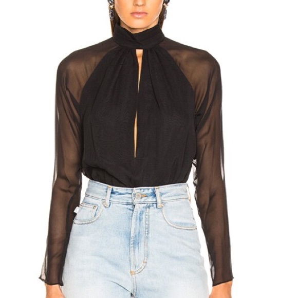 FLEUR DU MAL key hole Bodysuit. Size small - Picture 2 of 7